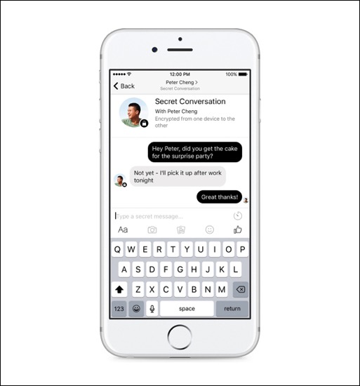 Secret Conversation — iOS — Scenario 1.jpg Secret Conversation iOS Scenario 1