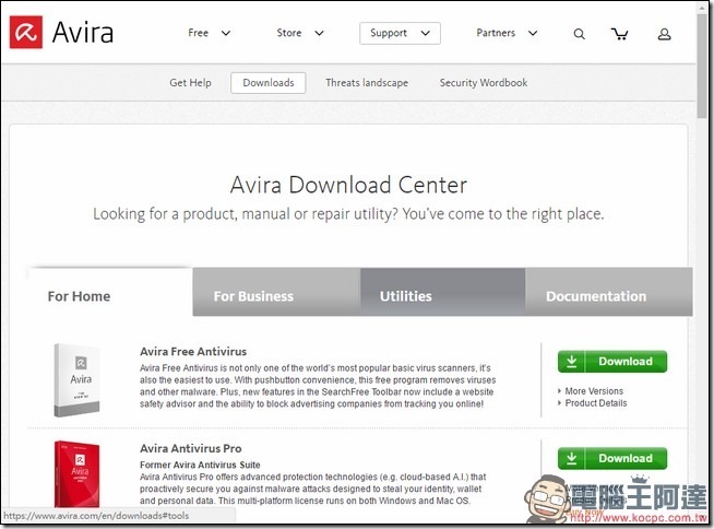 2016-09-23 15_32_53-Free Downloads of Avira Antivirus Software & Utilities