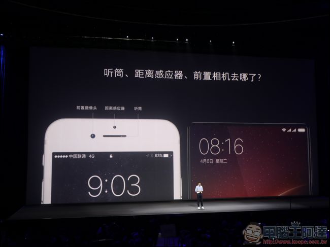 小米新品發表會 小米VR眼鏡、「全面屏」小米概念手機MIX登場 - 電腦王阿達 dw0a7130