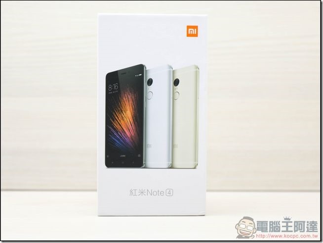 紅米Note 4開箱與外觀-01 紅米Note 4開箱與外觀-01