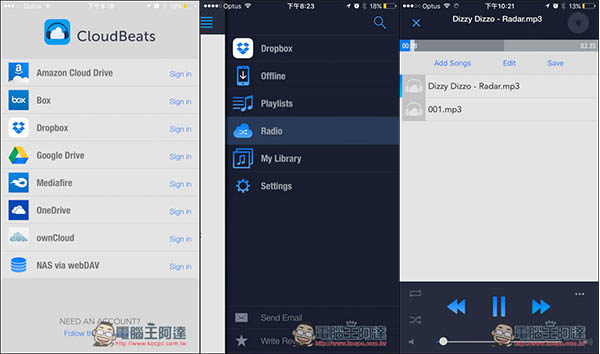 0.jpg CloudBeats讓你輕鬆打造屬於自己的線上音樂串流播放器 支援多雲端服務 - 電腦王阿達