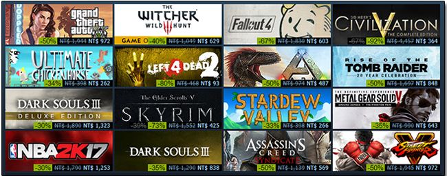 Steam 秋季特賣至 11/29 止,2016 Steam 遊戲大獎同步開放提名 - 電腦王阿達 02
