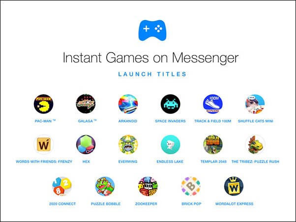 0.jpg 無聊沒事做嗎?Facebook Messenger全新Instant Games平台17款遊戲讓你跟朋友對戰 - 電腦王阿達