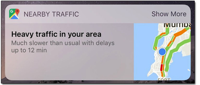 iOS 版 Google Map 終於有路況通知小工具,即時了解所在即時交通狀況 - 電腦王阿達 08