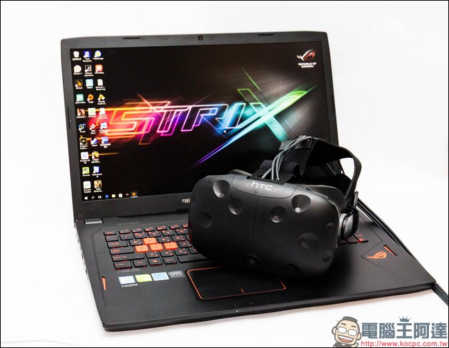 GTX1060+17吋超大螢幕 ROG STRIX GL702VM電競筆電開箱評測 - 電腦王阿達 bo0r6766
