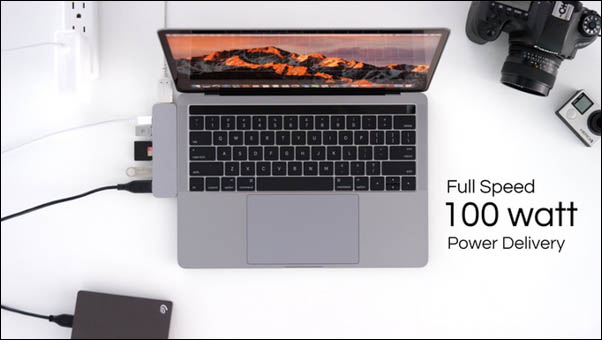 0.jpg 專為Macbook Pro 2016設計的HyperDrive完美轉接器!還你所有該有的接孔 - 電腦王阿達