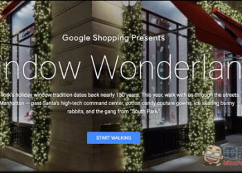 Google讓你在家就能欣賞紐約著名的聖誕節櫥窗展示Holiday Windows！還支援VR功能 - 電腦王阿達