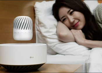 LG發表全新Levitating Portable Speaker磁浮（懸浮）喇叭，CES2017正式亮相 - 電腦王阿達