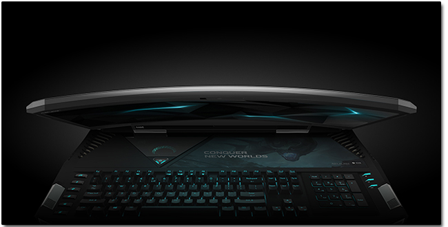 [ CES2017 ] Acer Predator 21 X 曲面螢幕電競筆電現身，售價約台幣 33 萬就是狂 - 電腦王阿達