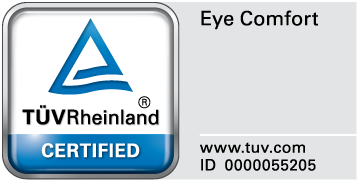 不閃頻低藍光認證始祖　德國萊因TÜV Rheinland推 Eye Comfort 認證 - 電腦王阿達