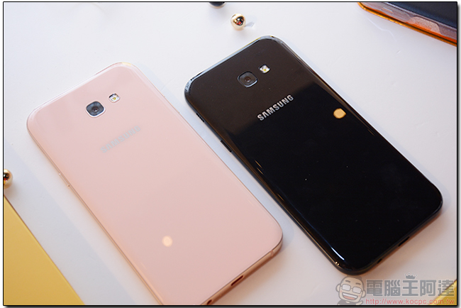 Samsung Galaxy A5/A7 2017新款登場，首度配備IP68防水與TypeC充電 - 電腦王阿達