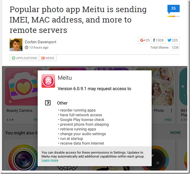 2017-01-20 19_44_52-Popular photo app Meitu is sending IMEI, MAC address, and more to remote servers 2017-01-20 19_44_52-Popular photo app Meitu is sending IMEI, MAC address, and more to remote servers
