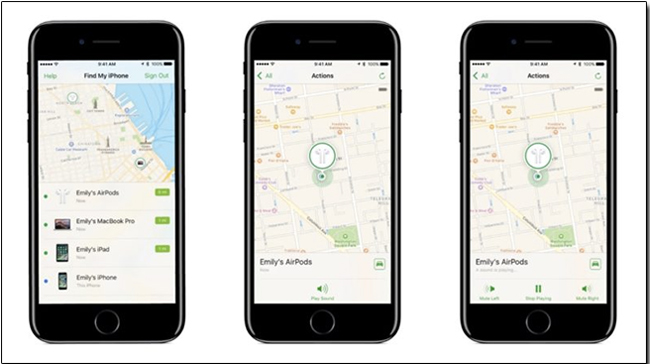 好消息！Apple 即將在 iOS 10.3 版本中協助你找到失蹤的 AirPods，雖然只是廣域定位啦！ - 電腦王阿達