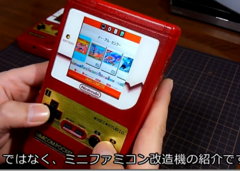 迷你任天堂再進化　日本玩家魔改掌機版本續航力長達2小時 - 電腦王阿達