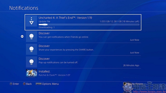 PS4 系統更新 4.50 即將帶來外接硬碟支援，不用煩惱要刪遊戲換空間了 - 電腦王阿達