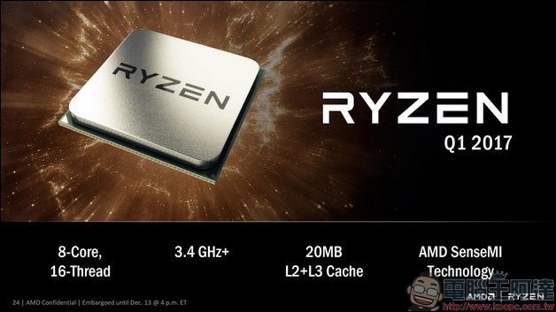 AMD 表示 Ryzen 比 Intel Kaby Lake 小 10%,意味著會更便宜 - 電腦王阿達 AMD 表示 Ryzen 比 Intel Kaby Lake 小 10%,意味著會更便宜 - 電腦王阿達