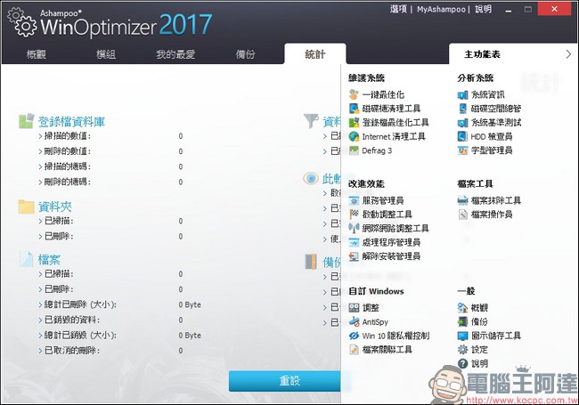 教你免費註冊取得序號,用優化工具 Ashampoo WinOptimizer 2017 拯救鬧脾氣電腦 - 電腦王阿達 教你免費註冊取得序號,用優化工具 Ashampoo WinOptimizer 2017 拯救鬧脾氣電腦 - 電腦王阿達