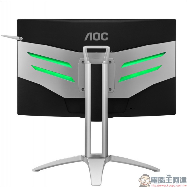 AOC 針對旗下電競顯示器品牌 AGON 推出 AG322QCX 與 AG272FCX 兩款新螢幕 - 電腦王阿達