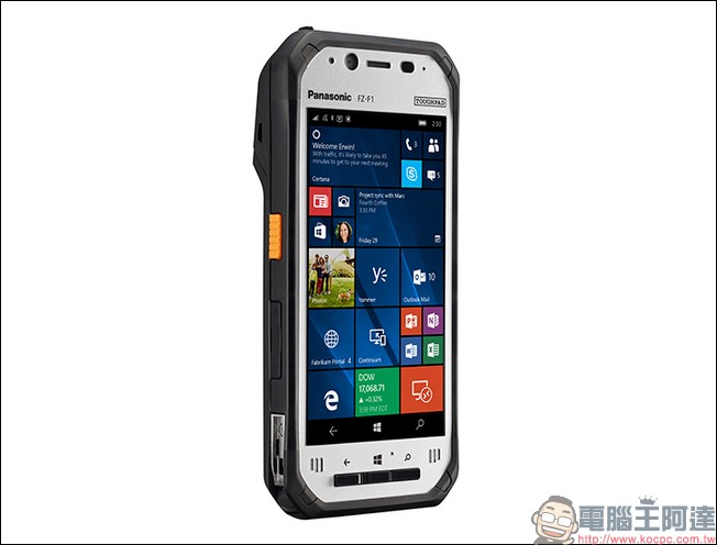 Panasonic 在印度發表 Toughpad FZ-F1 軍規手機,搭載 Windows 10 IoT 企業版系統,售價 109,000 盧比 - 電腦王阿達 Panasonic 在印度發表 Toughpad FZ-F1 軍規手機,搭載 Windows 10 IoT 企業版系統,售價 109,000 盧比 - 電腦王阿達