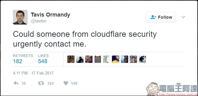 CloudFlare 被發現程式碼問題造成大量客戶網站快取資料洩漏 - 電腦王阿達 CloudFlare 被發現程式碼問題造成大量客戶網站快取資料洩漏 - 電腦王阿達