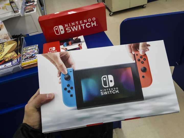 NINTEDO SWITCH 開箱 日本首發日搶先玩! - 電腦王阿達 NINTEDO SWITCH 開箱 日本首發日搶先玩! - 電腦王阿達