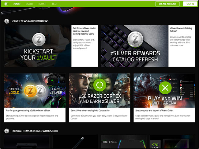 Razer 新電子錢包 zVAULT 啟用,可儲值購買遊戲並換取品牌商品 - 電腦王阿達 Razer 新電子錢包 zVAULT 啟用,可儲值購買遊戲並換取品牌商品 - 電腦王阿達