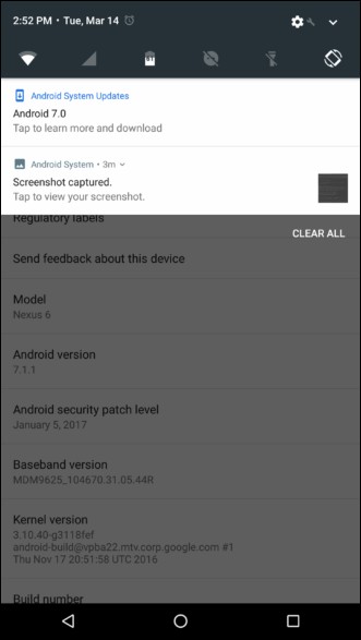 Nexus 6 才剛獲得 Android 7.1.1 ，現在又收到 7.0 降版更新 - 電腦王阿達