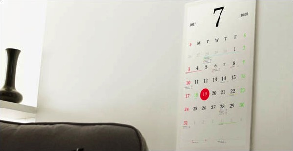 日本團隊打造出一款支援Google Calendar同步功能的「Magic Calendar」智慧日曆 - 電腦王阿達