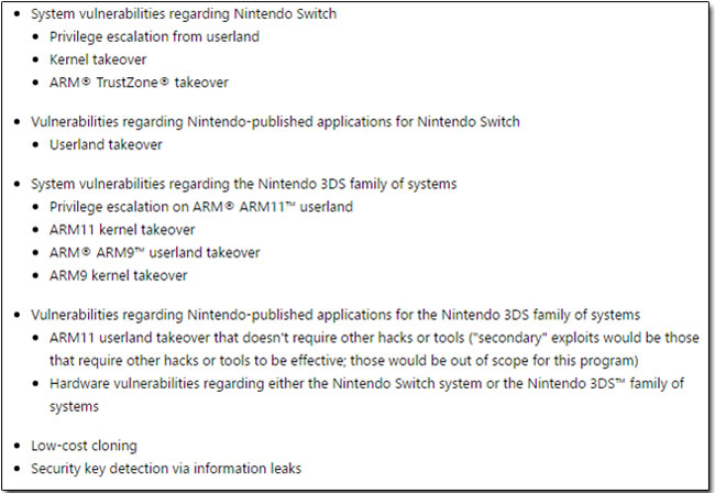任天堂懸賞最高 2 萬美元,徵求高手找尋各種破解 3DS 和新主機 Switch 的方法與漏洞 - 電腦王阿達 任天堂懸賞最高 2 萬美元,徵求高手找尋各種破解 3DS 和新主機 Switch 的方法與漏洞 - 電腦王阿達