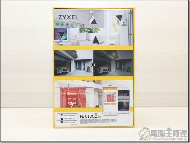 Zyxel-Aurora智慧家庭雲端攝影機開箱與外觀-04