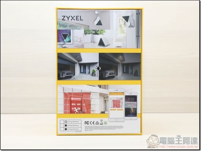 Zyxel-Aurora智慧家庭雲端攝影機開箱與外觀-04 Zyxel-Aurora智慧家庭雲端攝影機開箱與外觀-04