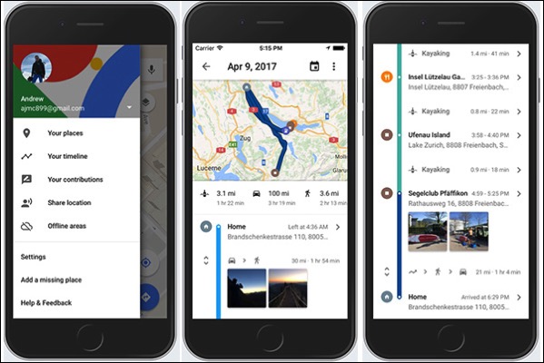 等了好幾年　Google Maps iOS版終於加入你的時間軸（Your Timeline）功能！ - 電腦王阿達