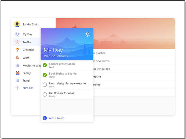 Microsoft To-Do Microsoft To-Do