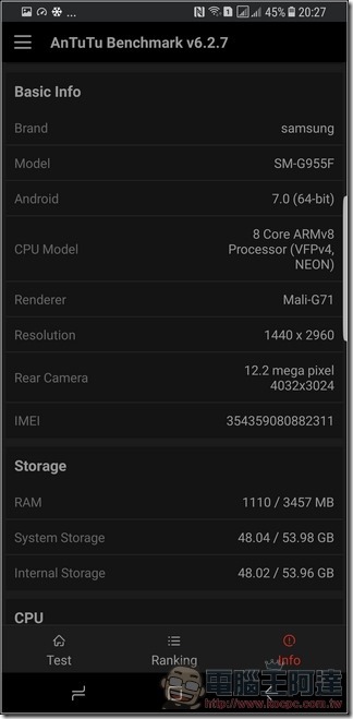 Samsung Galaxy S8+ 效能 - 13 Samsung Galaxy S8+ 效能 - 13