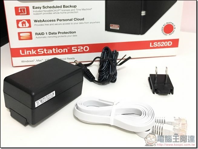 BUFFALO Link Station LS520D 開箱-03 BUFFALO Link Station LS520D 開箱-03