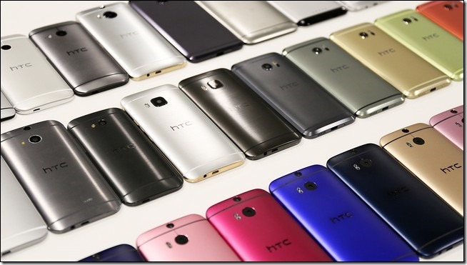 5_Collection of previous HTC metal design smartphones 5_Collection of previous HTC metal design smartphones