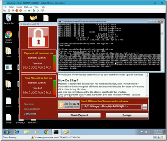WannaCry解密 WannaCry解密 WannaKiki