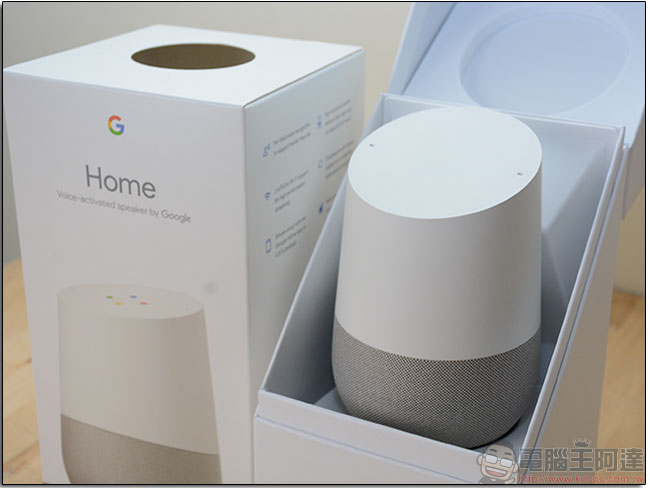 Google Home 開箱與一日體驗，Google Assistant 確實很方便但在台灣只能用來練英聽跟放音樂 - 電腦王阿達