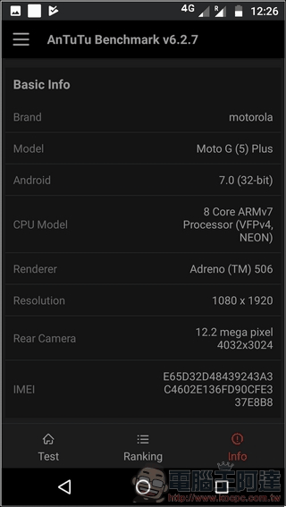 Moto g5 plus 測試速度 - 01 Moto g5 plus 測試速度 - 01
