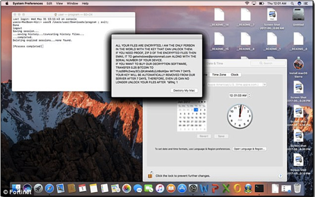 一天一蘋果，病毒遠離我？首個專攻 macOS 系統的勒索病毒 MacRansom 與惡意軟體 MacSpy 問世 - 電腦王阿達