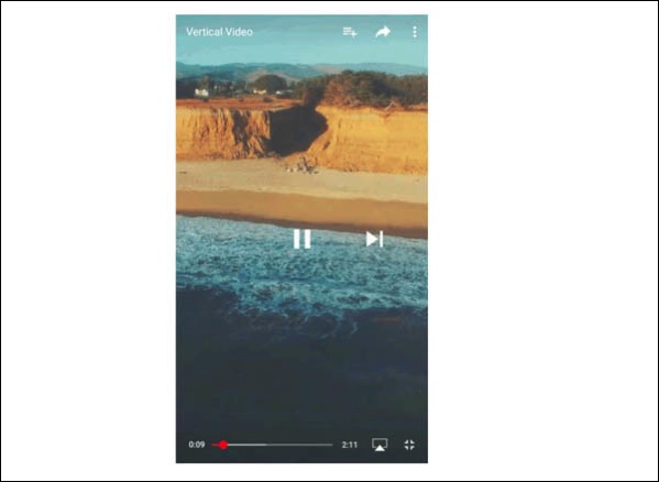 未來手機拿直也能觀看 Youtube 全螢幕畫面！行動版將加入調整影片顯示尺寸的新功能 - 電腦王阿達