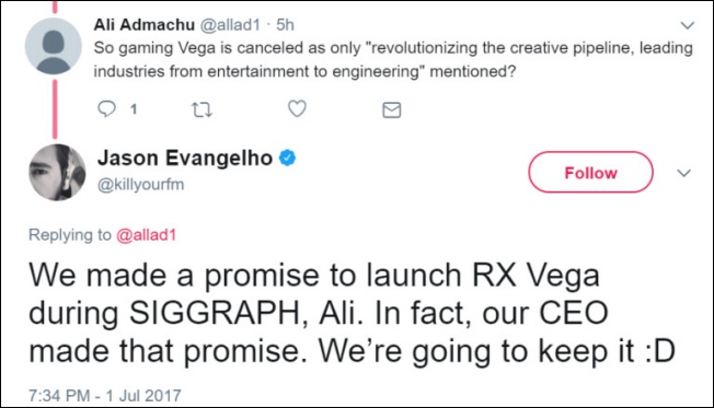 傳 AMD 將在月底推出 RX Vega 新系列顯卡,NVIDIA 嚴陣以待 - 電腦王阿達 傳 AMD 將在月底推出 RX Vega 新系列顯卡,NVIDIA 嚴陣以待 - 電腦王阿達