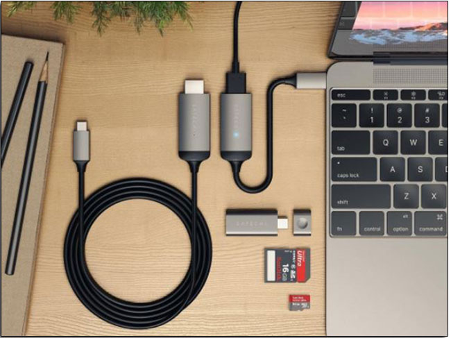 Satechi 發表兩款支援 4K 的 Type C 轉 HDMI 配件,筆電轉接大螢幕又美又方便 - 電腦王阿達 Satechi 發表兩款支援 4K 的 Type C 轉 HDMI 配件,筆電轉接大螢幕又美又方便 - 電腦王阿達