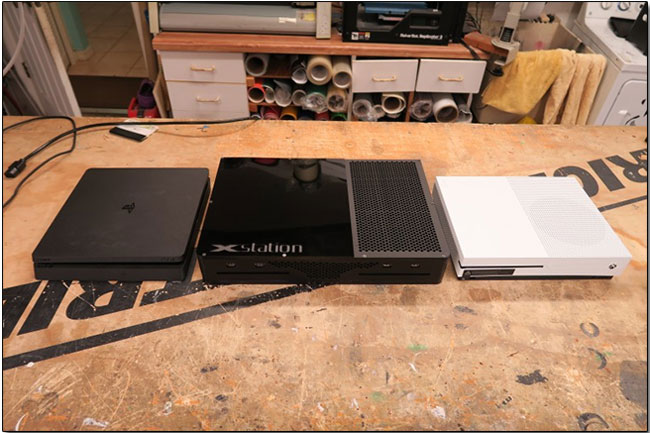 國外玩家將 PS4 與 Xbox One 融合改造成 Xstation,比一次兩台主機所需空間還要小 - 電腦王阿達 國外玩家將 PS4 與 Xbox One 融合改造成 Xstation,比一次兩台主機所需空間還要小 - 電腦王阿達
