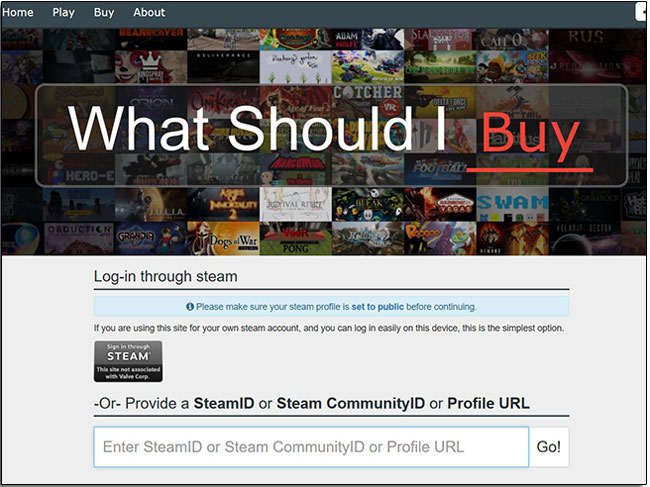 玩家自建「 What Should I Steam 」，讓你不用大海撈針找遊戲 - 電腦王阿達