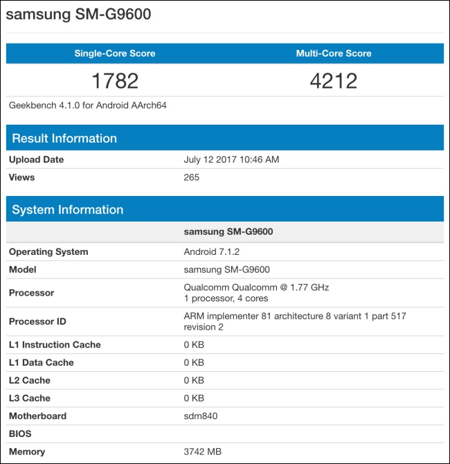 Samsung SM-G9650 跑分曝光，疑似搭載 Snapdragon 845 處理器 - 電腦王阿達