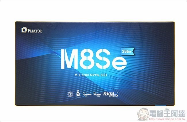 Plextor M8Se NVMe SSD 評測 -01