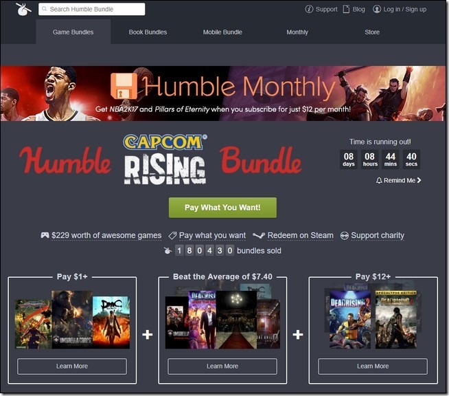 Humble Bundle 特價 Humble Bundle 特價