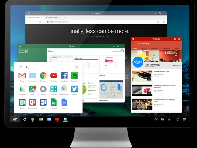 Jide 宣布停止消費端 Remix OS 的開發，原因跟 Chrome OS 的策略有關 - 電腦王阿達