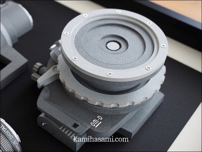 日本神人用紙張做出逼真 OLYMPUS OM-D E-M5 相機與配件，鏡頭甚至做到能拆裝 - 電腦王阿達